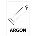 Argón, samolepka 148x210mm