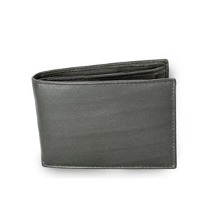 Čierna kožená mini-Peňaženka