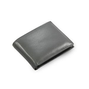 Čierna pánska kožená peňaženka