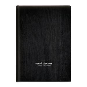 Denní záznamy A5 - lamino černé