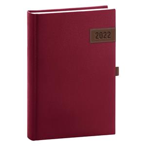 Denný diár 2022 A5 Tarbes - červená