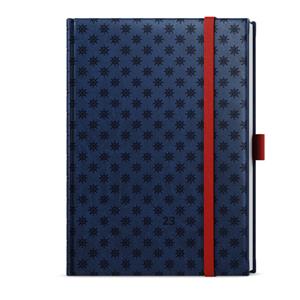 Denný diár 2023 Adam Vivella extra B6 - Modrá - Kormidlo