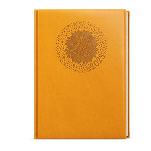 Denný diár 2023 Adam Vivella s ražbou B6 - Okrová - Slnko