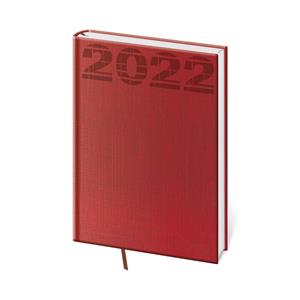 Denný diár A5 2022 Coco - červená