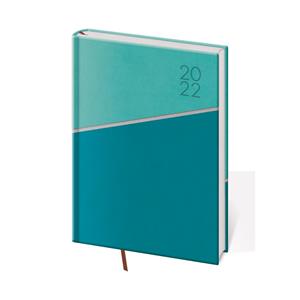Denný diár A5 2022 Line - zelená