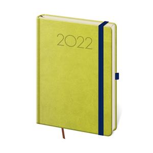 Denný diár A5 2022 New Praga - zelená