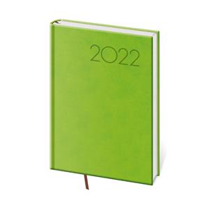 Denný diár A5 2022 Print Pop - svetlo zelená