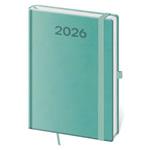 Denný diár A5 2026 Print Pop - svetlo zelená