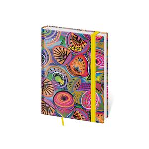 Denný diár B6 2022 Vario s gumičkou - Fruit