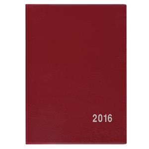 Diár 2016 týždenný vreckový Felix PVC - bordó