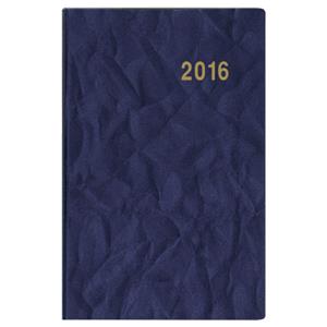 Diár 2016 týždenný vreckový Gustav LUX - modrá