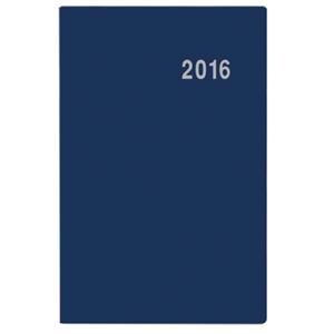 Diár 2016 týždenný vreckový Gustav PVC - modrá