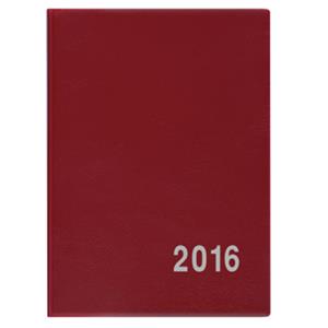 Diár 2016 týždenný vreckový Hynek PVC - bordó