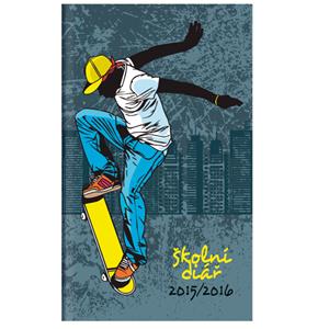 Diár 2016 týždenný vreckový Kamil Skejťák