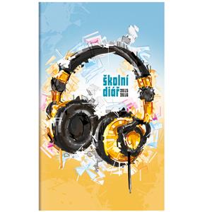 Diár 2016 týždenný vreckový Kamil Sluchátka