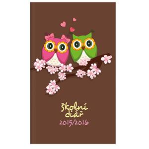 Diár 2016 týždenný vreckový Kamil Sovy