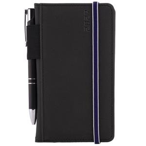 Diár AMOS týždenný vreckový 2027 slovenský - čierna/modrá gumička