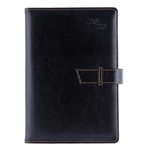 Diár BELT týždenný B6 2023 - čierná/hnedý