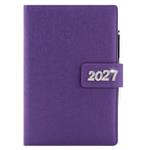 Diár BRILIANT denný A5 2027 slovenský - fialová