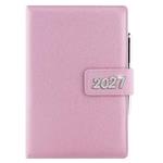 Diár BRILIANT týždenný A5 2027 slovenský - svetlo ružová