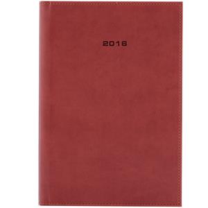 Diár český denný A5 Libra - hnedá