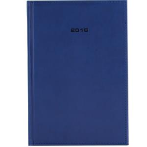 Diár český denný A5 Libra - modrá tmavá