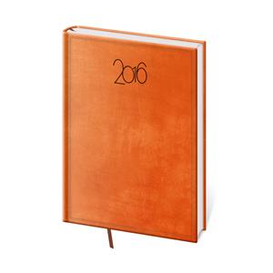 Diár denný 2016 A5 Acapulco - oranžová