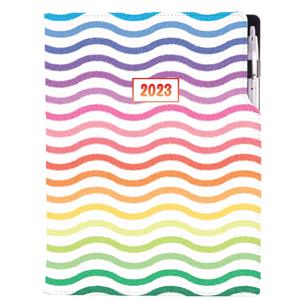 Diár DESIGN denný A4 2023 - Farby