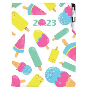 Diár DESIGN denný A4 2023 - Nanuky