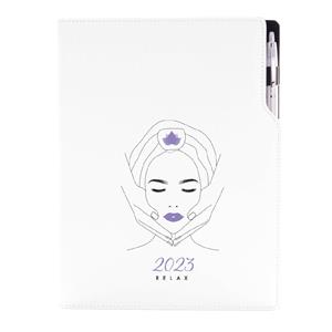 Diár DESIGN denný A4 2023 - Relax