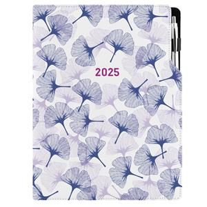 Diár DESIGN denný A4 2025 - Ginkgo