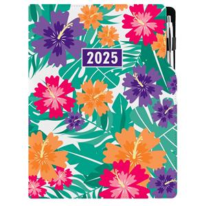 Diár DESIGN denný A4 2025 - Tropic