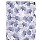 Diár DESIGN denný A4 2027 - Ginkgo