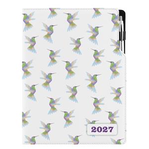 Diár DESIGN denný A4 2027 - Kolibrík
