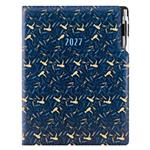 Diár DESIGN denný A4 2027 - modrá - Kaderník