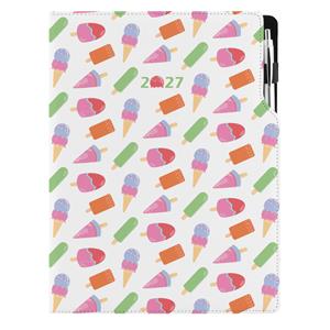 Diár DESIGN denný A4 2027 poľský - Nanuky