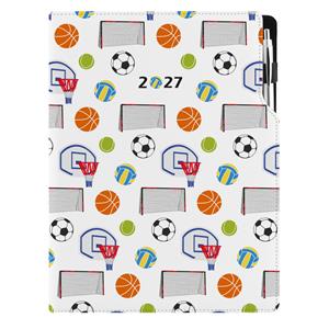 Diár DESIGN denný A4 2027 poľský - Šport