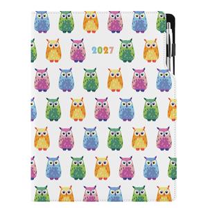 Diár DESIGN denný A4 2027 - Sova