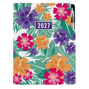 Diár DESIGN denný A4 2027 - Tropic