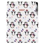 Diár DESIGN denný A4 2027 - Tučniak