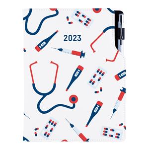 Diár DESIGN denný A5 2023 slovenský - Doktor