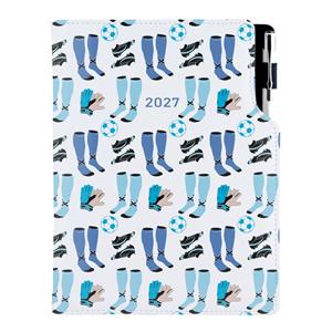 Diár DESIGN denný A5 2027 poľský - Futbal