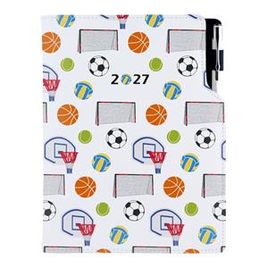 Diár DESIGN denný A5 2027 poľský - Šport