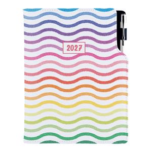 Diár DESIGN denný A5 2027 slovenský - Farby