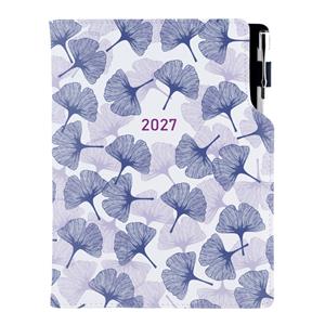 Diár DESIGN denný A5 2027 slovenský - Ginkgo