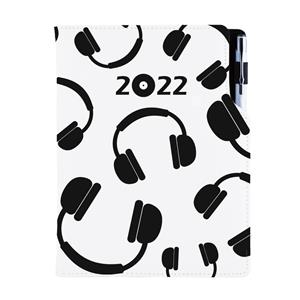 Diár DESIGN denný B6 2022 poľský - Music