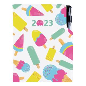 Diár DESIGN denný B6 2023 - Nanuky