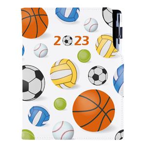 Diár DESIGN denný B6 2023 - Šport