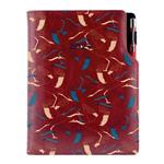 Diár DESIGN denný B6 2027 - bordová - Žeriav