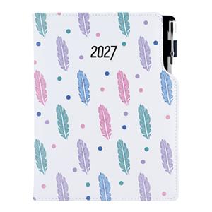 Diár DESIGN denný B6 2027 poľský - Pierka
